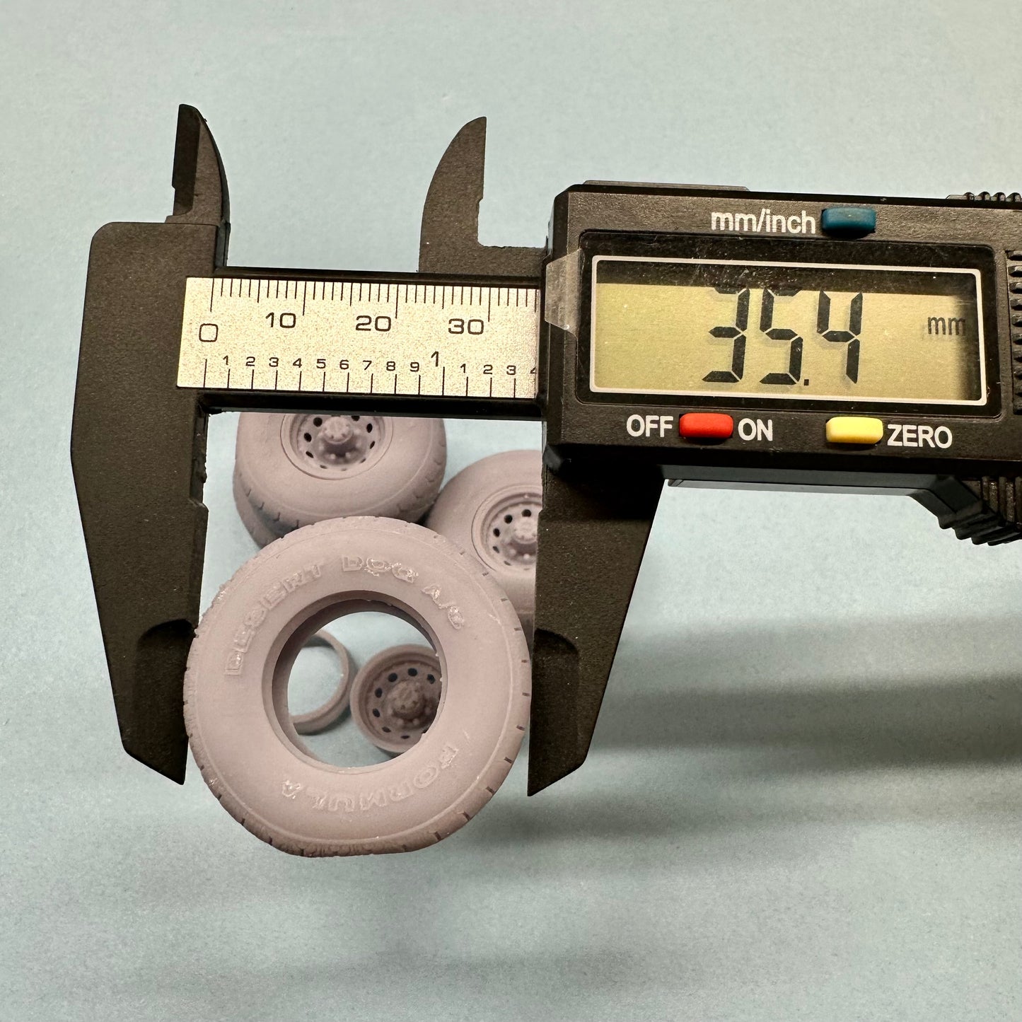 8 Lug Series 97 94 90 Wheels on Formula Desert Dog AS Tires 1/25