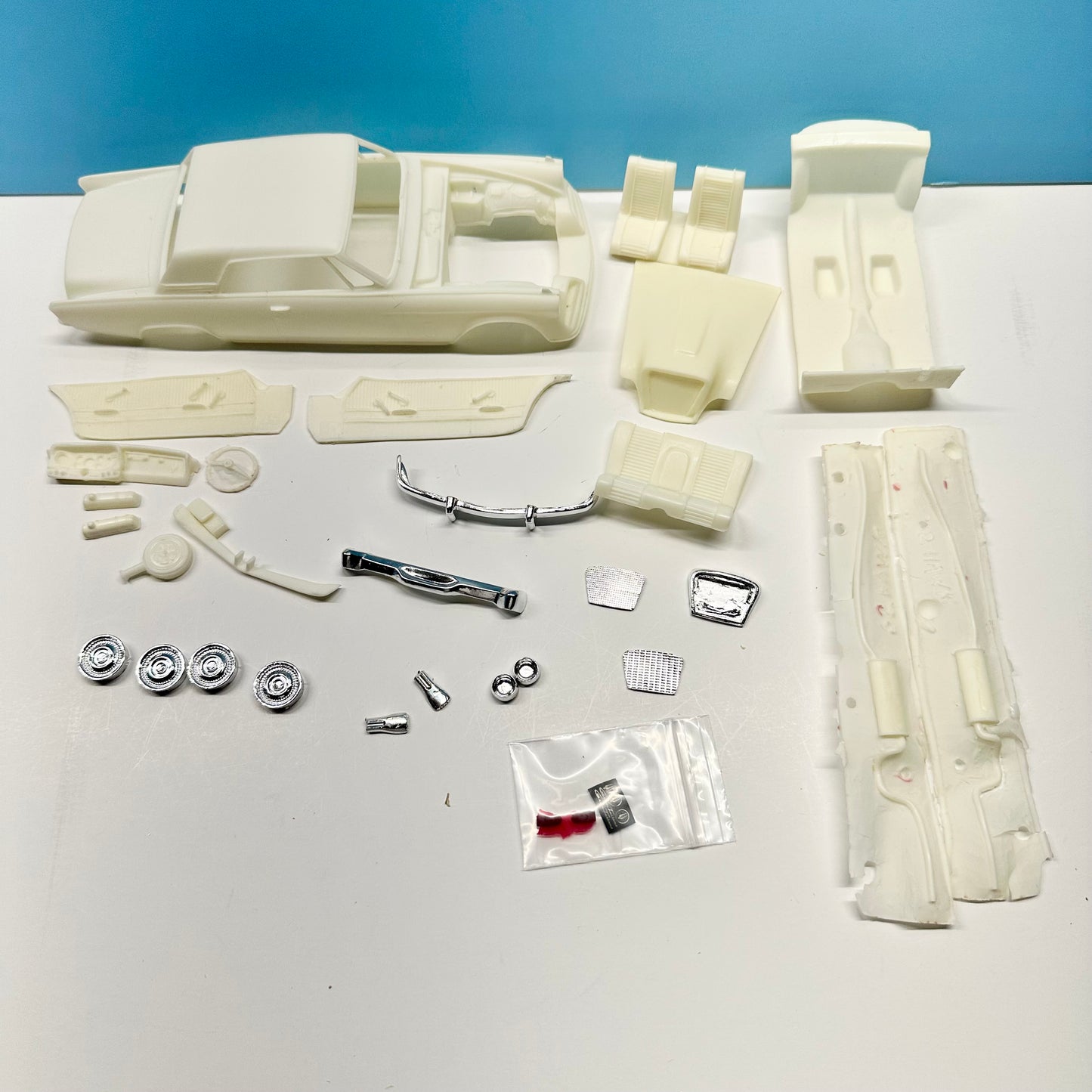 1962 Studebaker Hawk Missing Link Cast Resin Model Kit