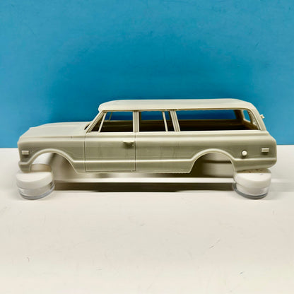 1970 - 1972 GMC Chevy Suburban 3D Printed Resin Model Kit KED