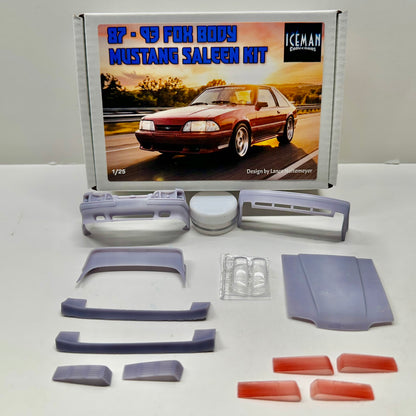 1/25 Saleen Conversion Body Kit for 1987 - 1993 Mustang