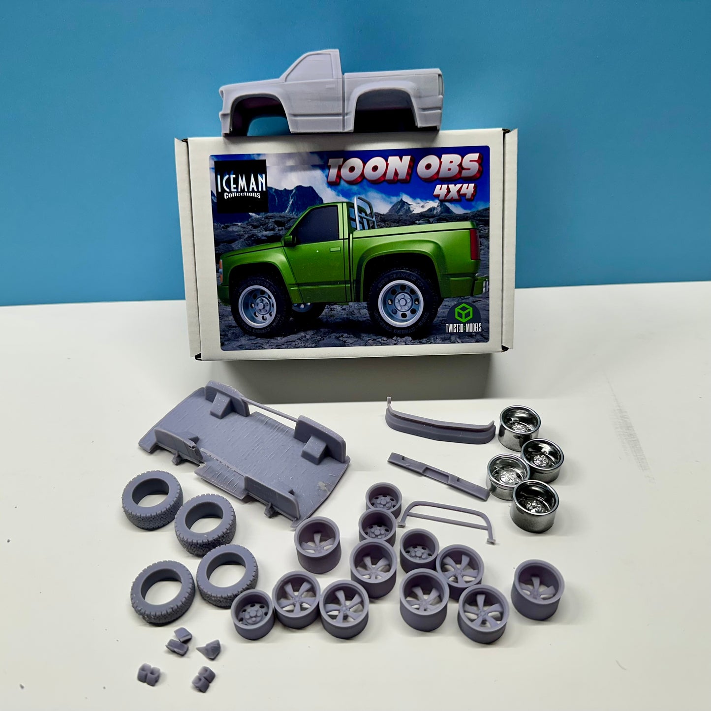 Chevy OBS Toon Car Pickup