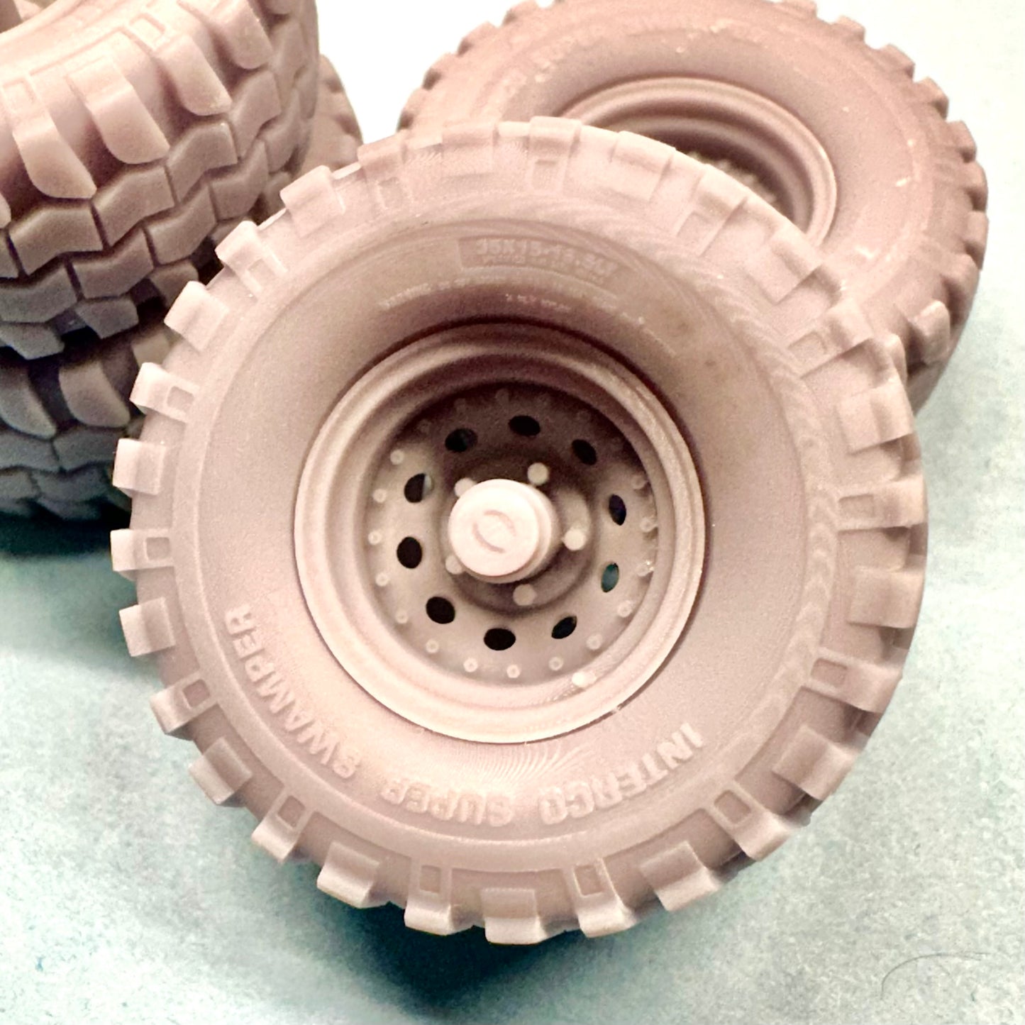 5 Lug Series 97 94 90 Wheels on Interco Super Swampers 1/25