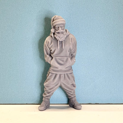 H6 Cool Santa Claus Holiday Figure for Display or Diorama 1/24 1/25