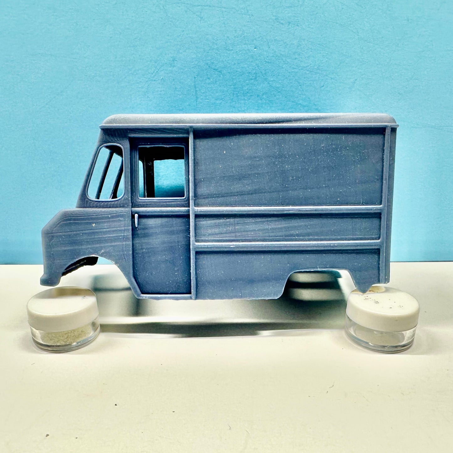1962 Metro Van 3D Printed Resin Model Kit KED