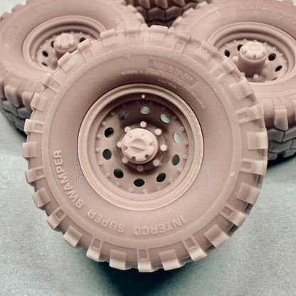 8 Lug Series 97 94 90 Wheels on Interco Super Swampers 1/25