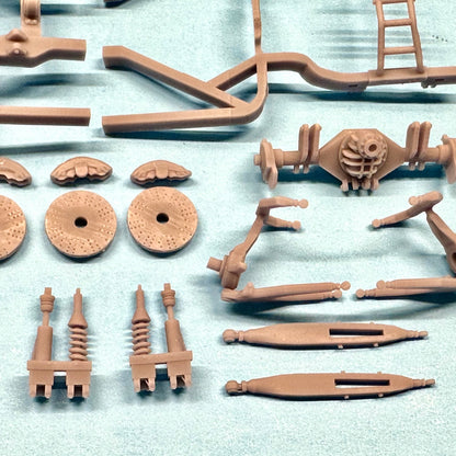 V6 2WD Lift Kit Custom Universal Frame/Chassis 1/24 1/25