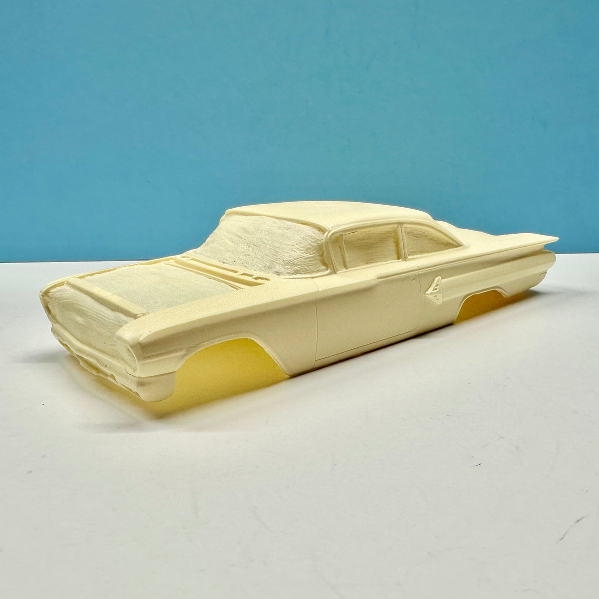 1960 Chevy 2 Door Sedan Cast Resin Model Kit KED