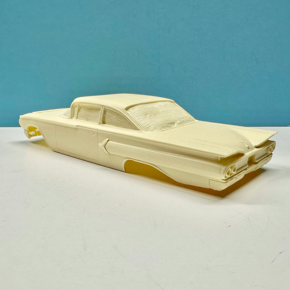 1960 Chevy 2 Door Sedan Cast Resin Model Kit KED