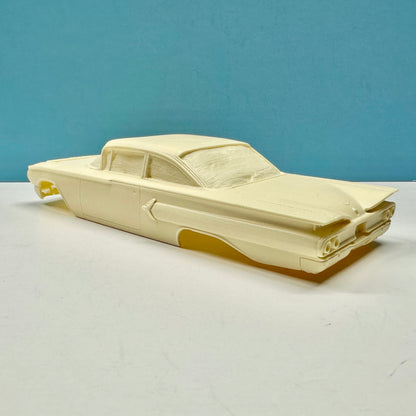 1960 Chevy 2 Door Sedan Cast Resin Model Kit KED