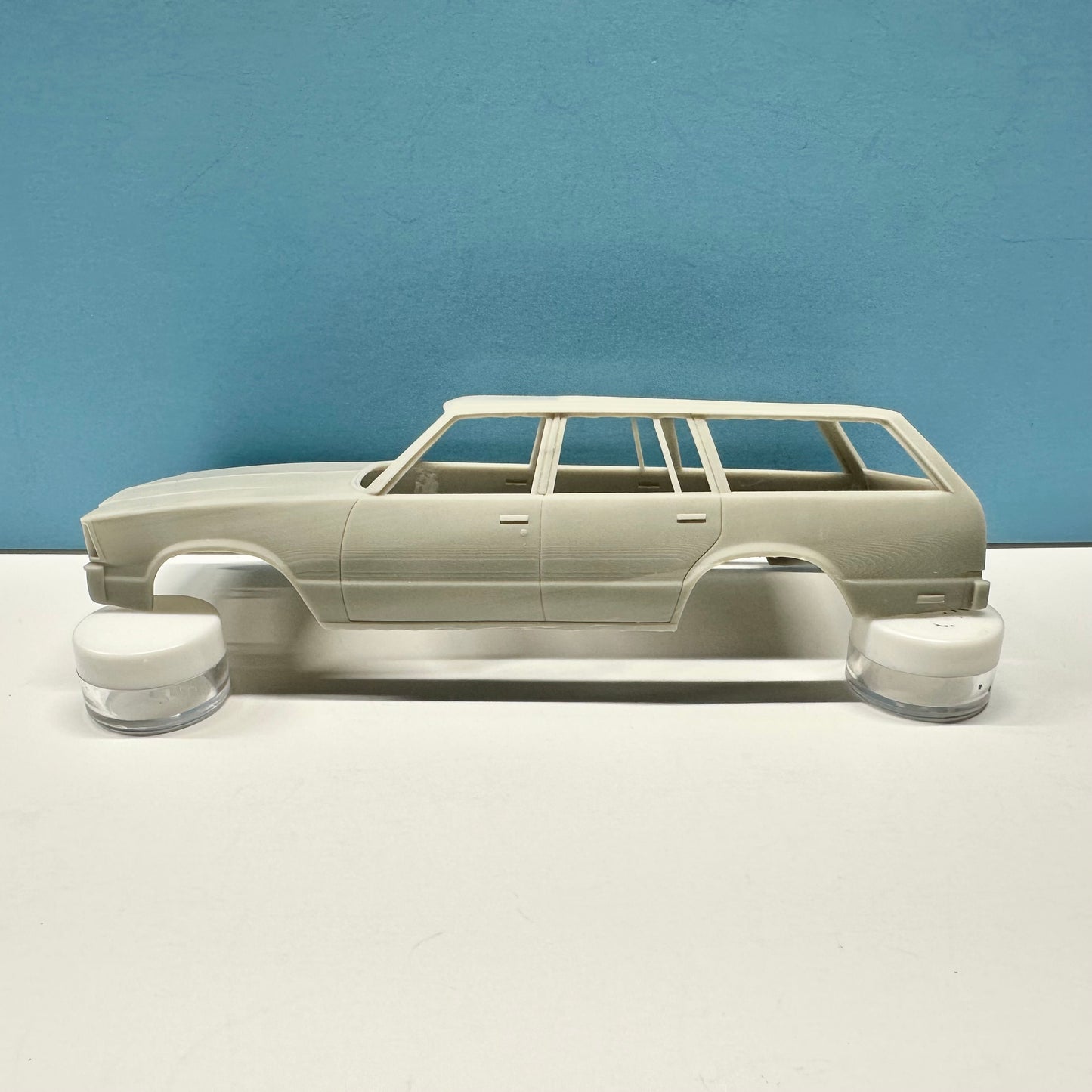 1980 Chevy Malibu Wagon 4 Door 3D Printed Resin Model Kit
