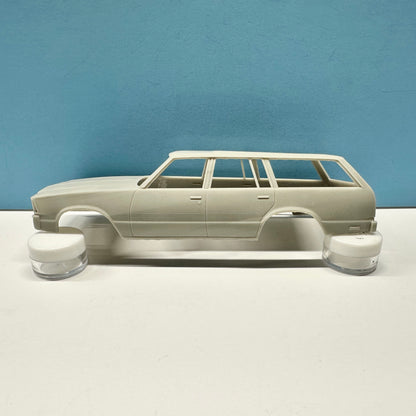 1980 Chevy Malibu Wagon 4 Door 3D Printed Resin Model Kit