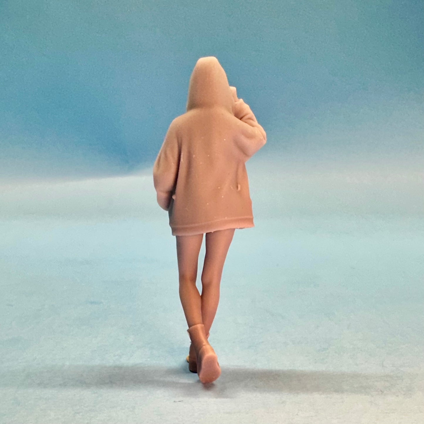 21. Hoodie Girl Elise Figure for Display or Diorama 1/24 1/25 - 20% OFF