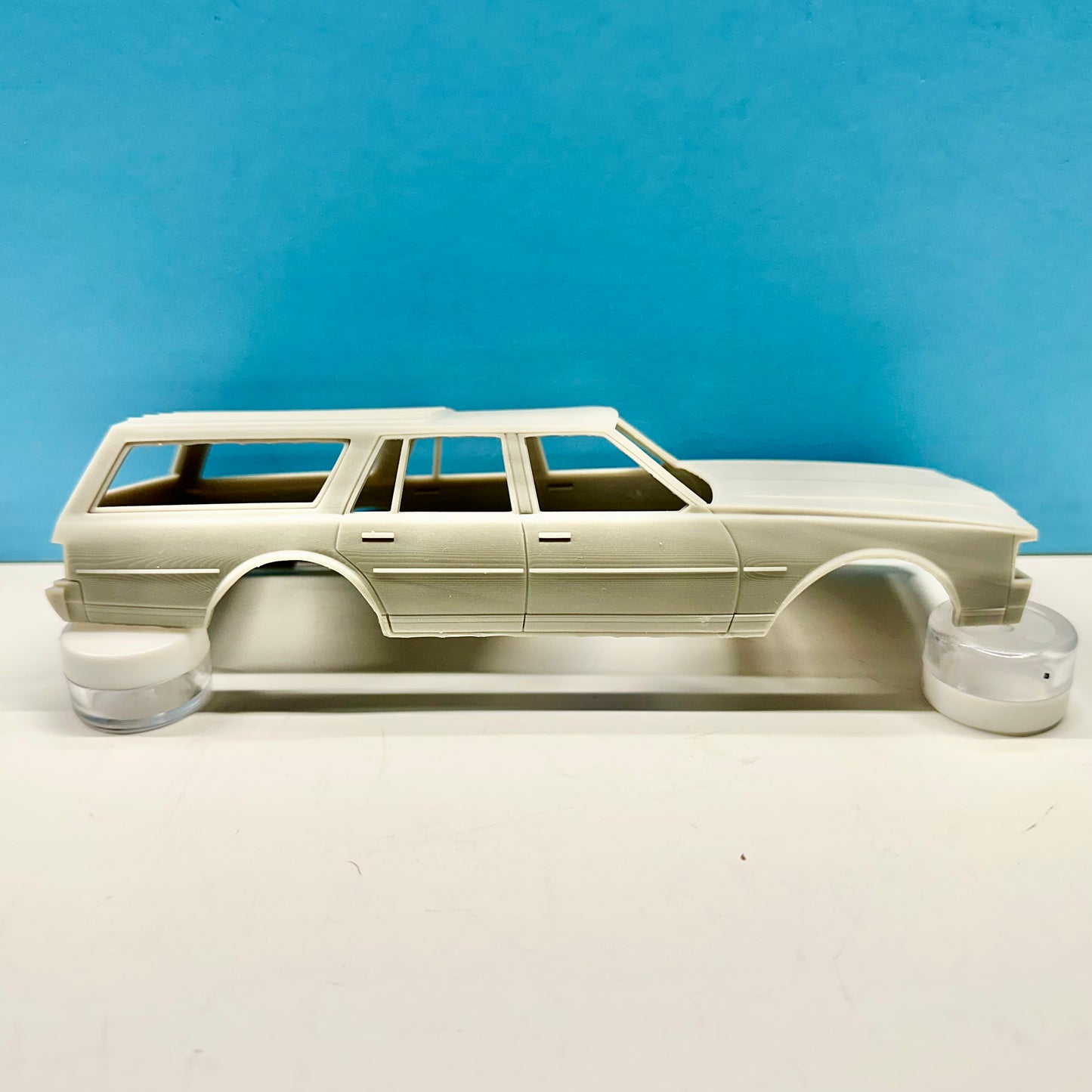 1977 Chevy Caprice Wagon 3D Printed Resin Model Kit