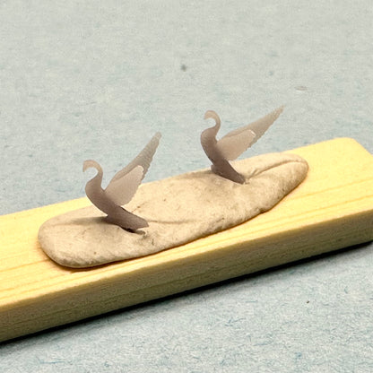 Swan Hood Ornament 1/24 1/25