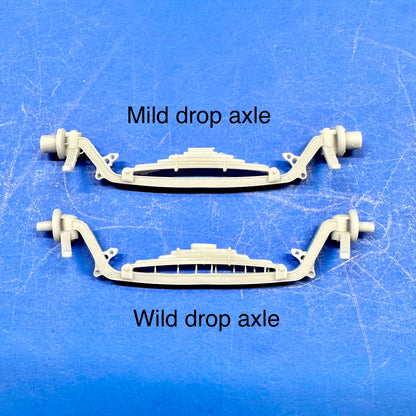 I-Beam Drop Axle for 1932 32 Ford Revell Kits 1/25