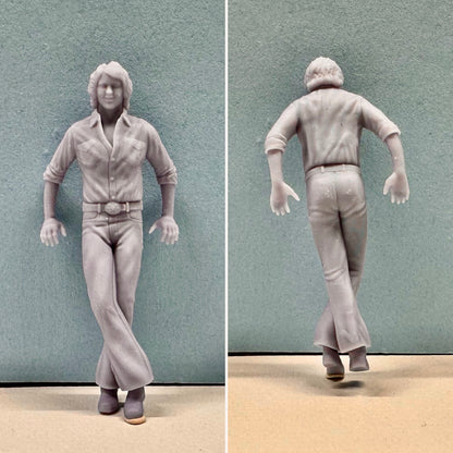 Dukes of Hazzard Figures for Diorama 1/24 1/25