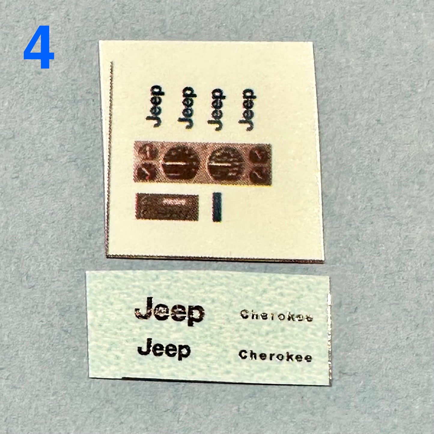 3D Printed 1984 Jeep Upgrade Parts 1/25