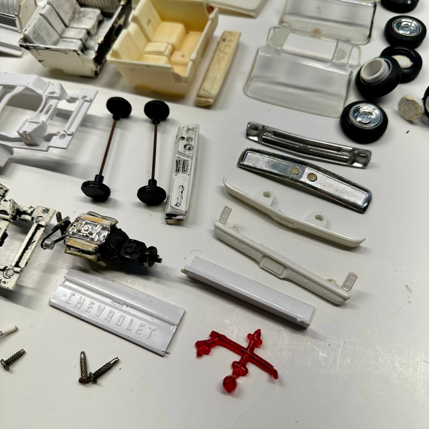 1970 Chevy Pickup Truck Parts Lot