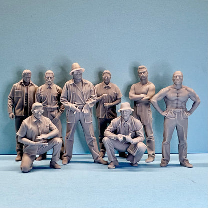La Onda Figure Set for Display or Diorama 1/24 1/25