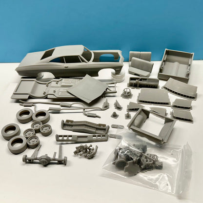 1968 Chevy Impala 3D Printed Resin Model Kit KED