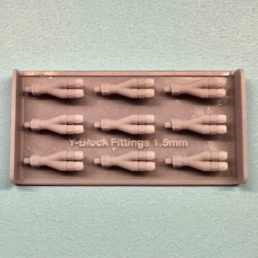 8 - 1.5 mm Y-Block Hose Fittings Set