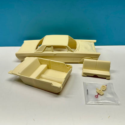 1965 Ford Fairlane Custom Sedan 2 Door Cast Resin Model Kit KED