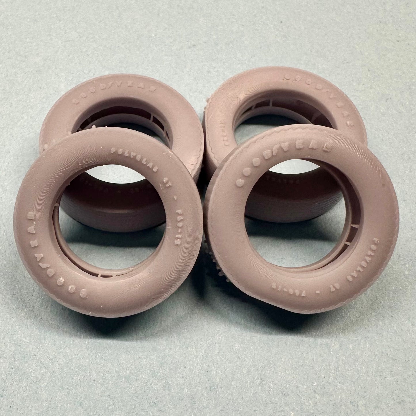 Goodyear Polyglas GT F60-15 Tires 1/25 1/24 (SOLD IN PAIRS)