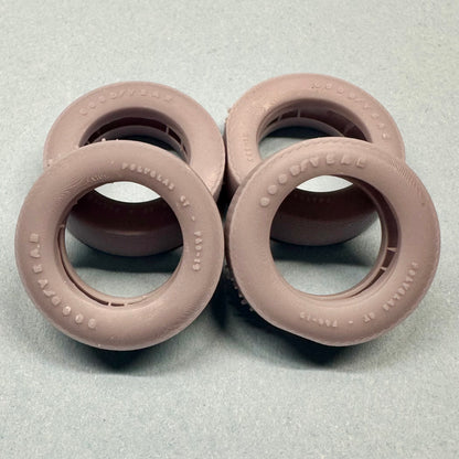 Goodyear Polyglas GT F60-15 Tires 1/25 1/24 (SOLD IN PAIRS)