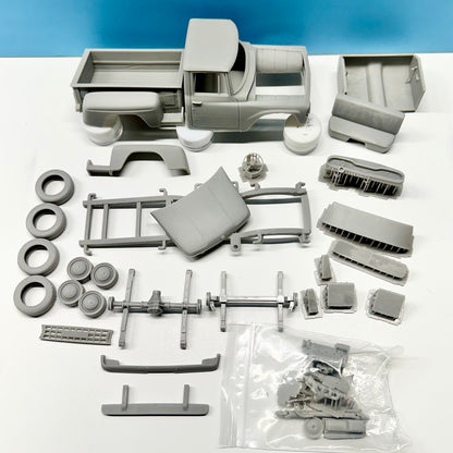 1964 International Pickup Truck (Stepside) 3D Printed Resin Model Kit