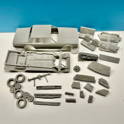1977 Chevy Caprice Sedan 4 Door 3D Printed Resin Model Kit