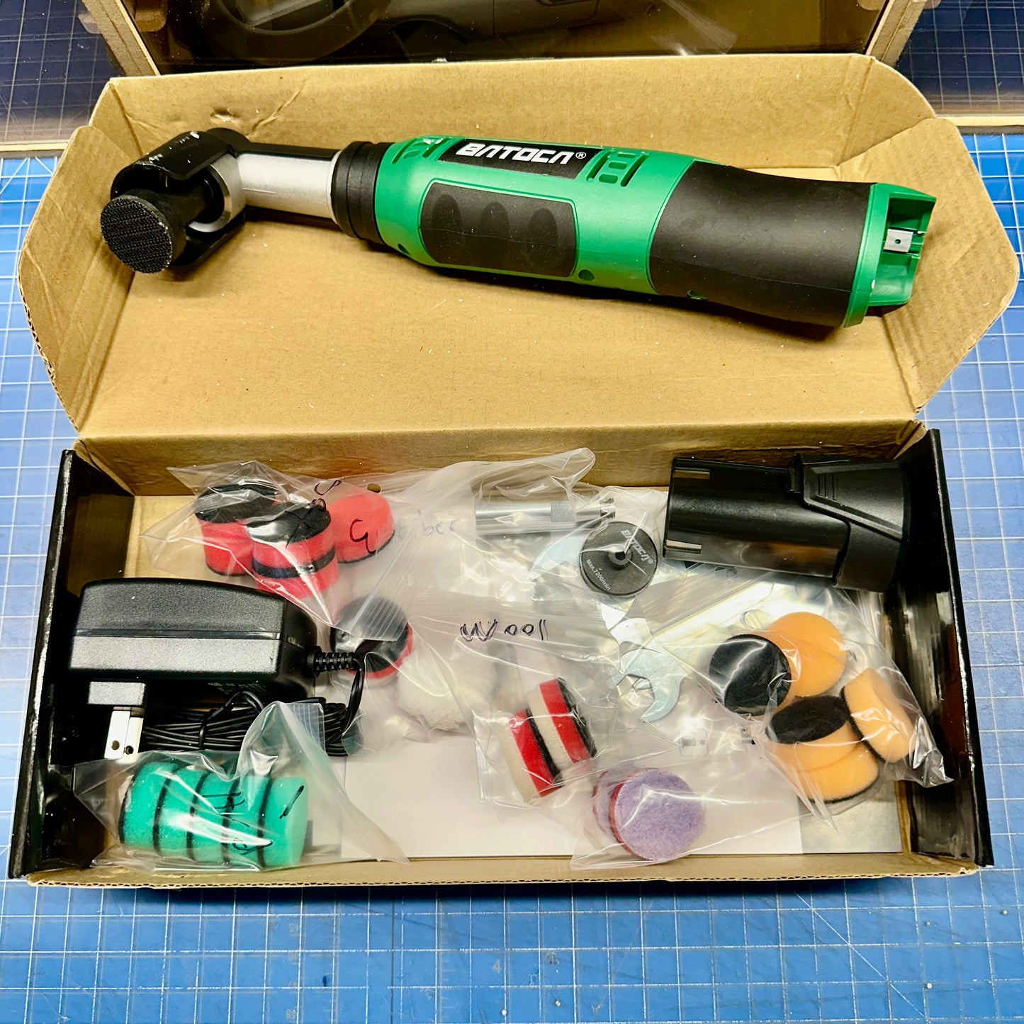 BATOCA Cordless Mini Car Polisher Buffer