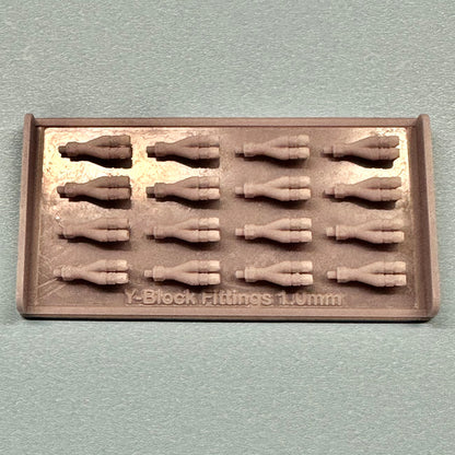 7 - 1.0 mm Y-Block Hose Fittings Set
