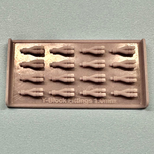 7 - 1.0 mm Y-Block Hose Fittings Set