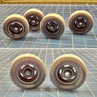 Goodyear Polyglas GT F60-15 Tires 1/25 1/24 (SOLD IN PAIRS)