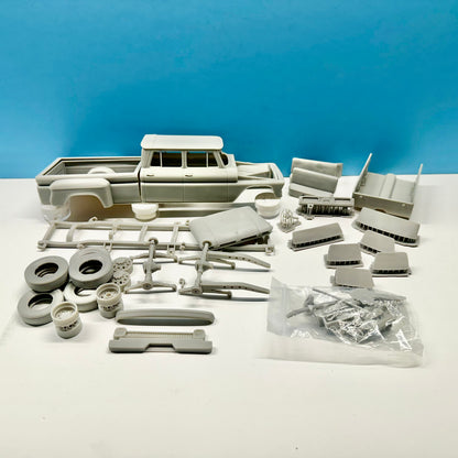 1965 Chevy K30 4x4 Dually pickup Truck 3D Printed Resin Model Kit KED