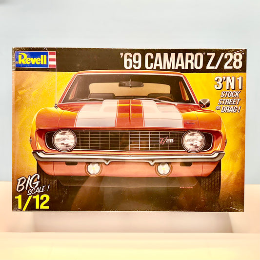 1969 Chevy Camaro Z28 by Revell 1/12 SEALED