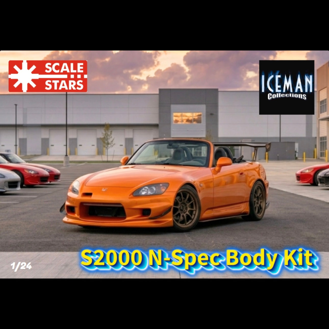 S2000 N-Spec Body Kit 1/24