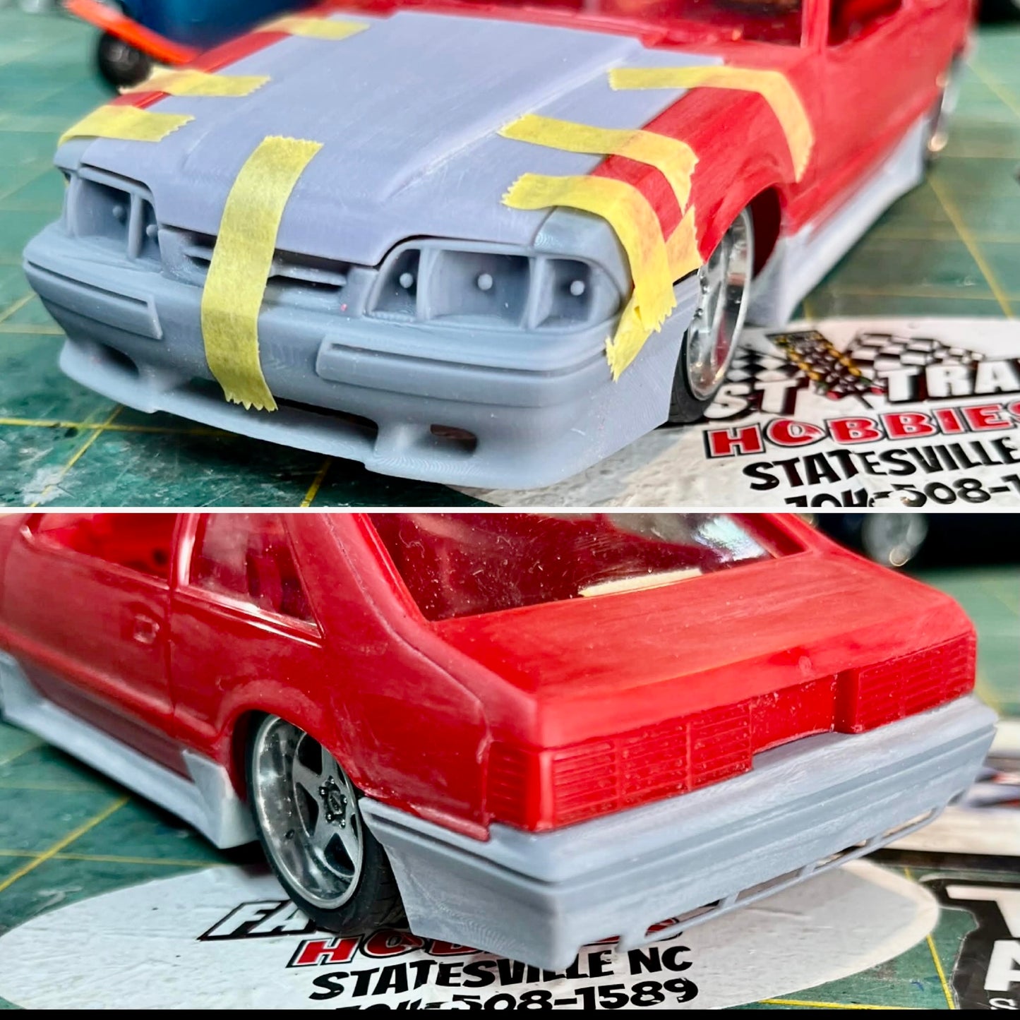 1/25 Saleen Conversion Body Kit for 1987 - 1993 Mustang