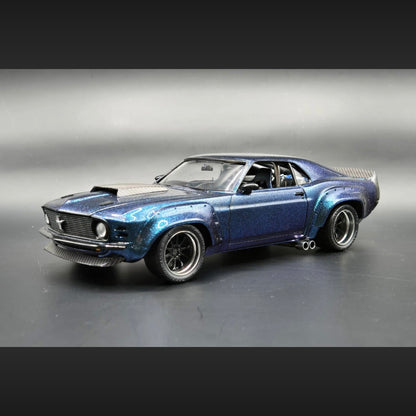1970 Ford Mustang Wide Body Kit - Fenders & Spoiler 1/24