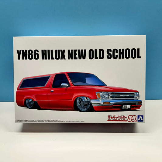 YN86 Hilux New Old School 1995 Toyota by Aoshima Model Car Kit