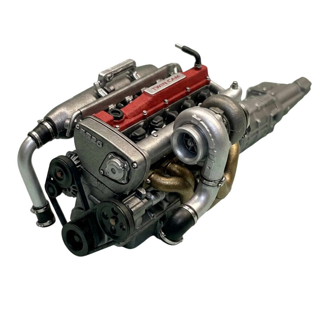 Nissan RB26 RB30 Single Turbo Engine 1/24
