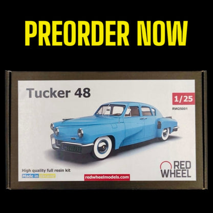 1948 Tucker Torpedo Resin Kit 1/25 by Red Wheel Models PREORDER