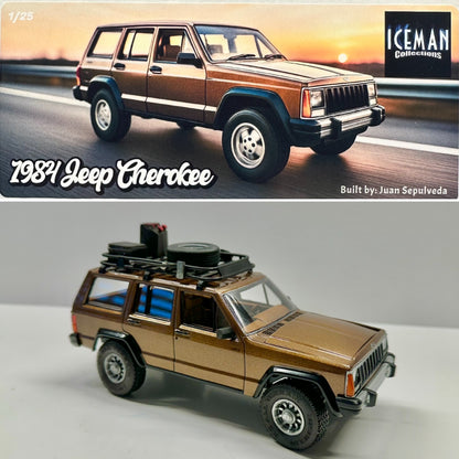 1980s Jeep Cherokee Kit 1/25
