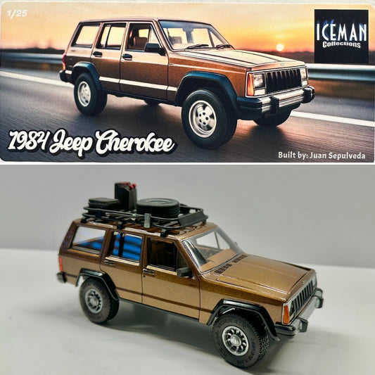 1980s Jeep Cherokee Kit 1/25