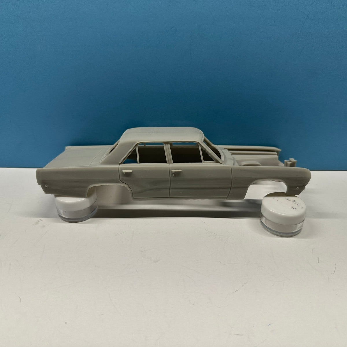 1968 Plymouth Valiant 4 Dr 3D Printed Resin Model Kit KED