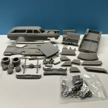 1969 Dodge Polara Station Wagon 3D Printed Resin Model Kit KED