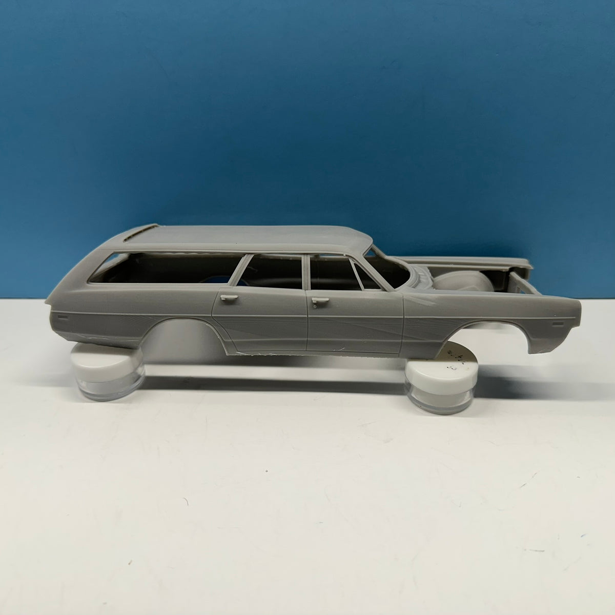 1969 Dodge Polara Station Wagon 3D Printed Resin Model Kit KED