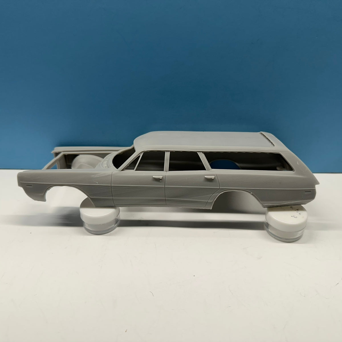 1969 Dodge Polara Station Wagon 3D Printed Resin Model Kit KED