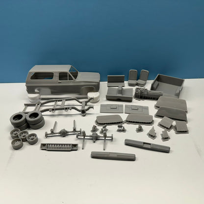 1976 Chevy Blazer K5 3D Printed Resin Model Kit KED