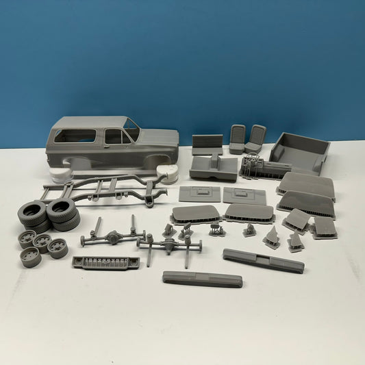 1976 Chevy Blazer K5 3D Printed Resin Model Kit KED